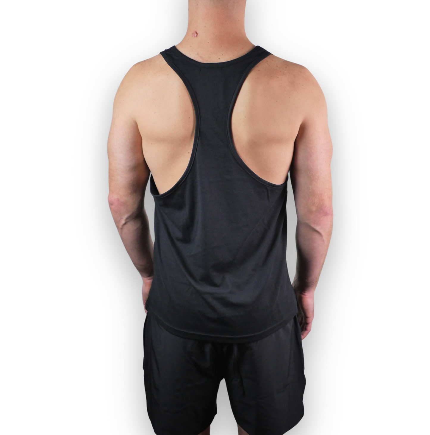 GYMSIZED BODYBUILDING VEST BLACK