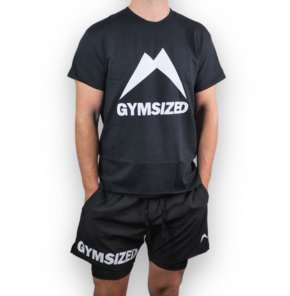 GYMSIZED T-SHIRT BLACK